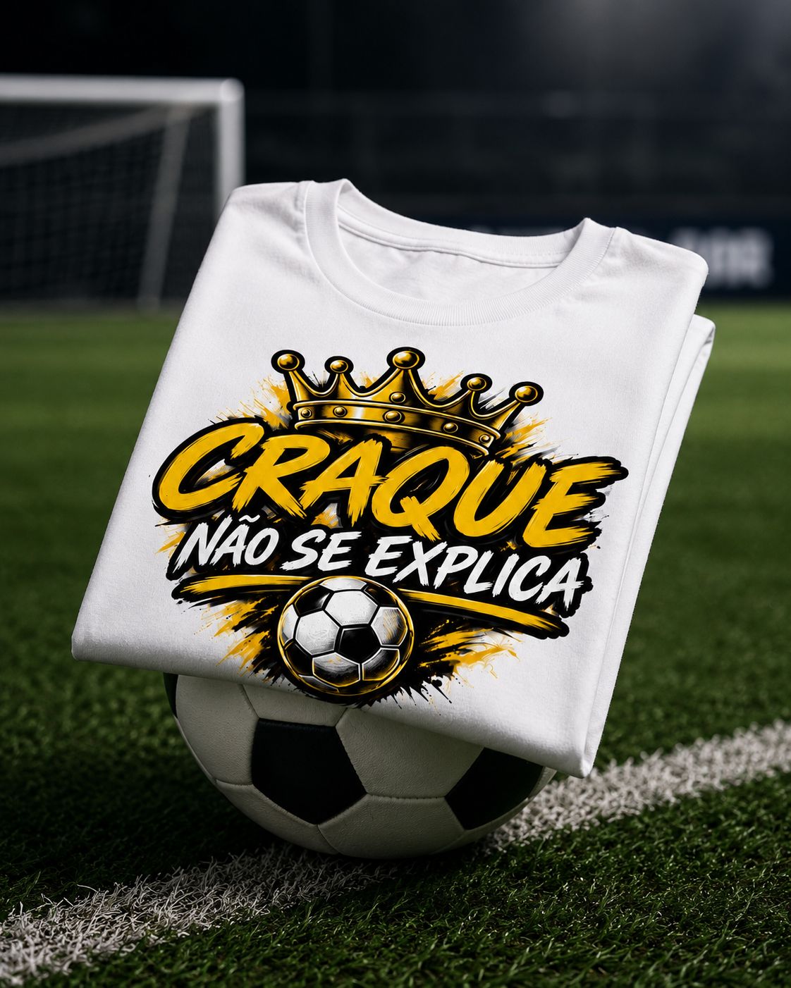 Camisa Futebol — Eusoubitenca ⭐ (Branco)
