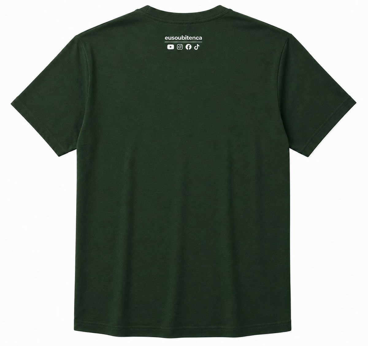 Camisa Futebol — Eusoubitenca ⭐ (verde militar)