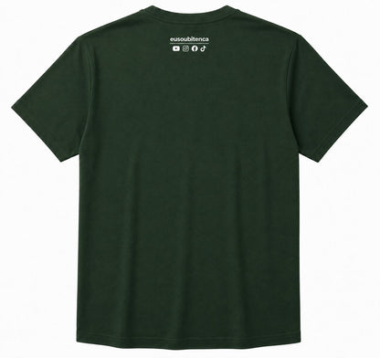 Camisa Futebol — Eusoubitenca ⭐ (verde militar)