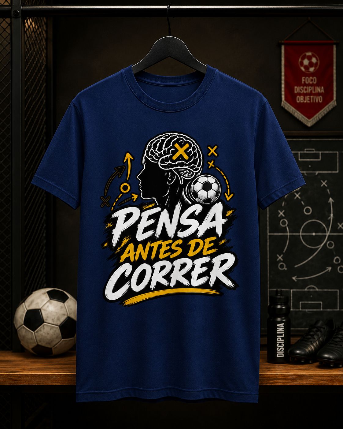Camisa Futebol — Eusoubitenca ⭐ (Azul Marinho)