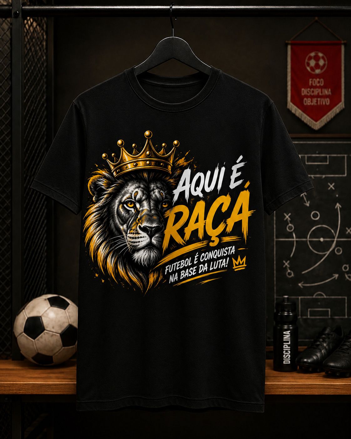 Camisa Futebol — Eusoubitenca ⭐ (preta)