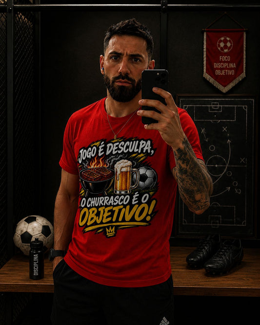 Camisa Futebol — Eusoubitenca ⭐ (vermelho)