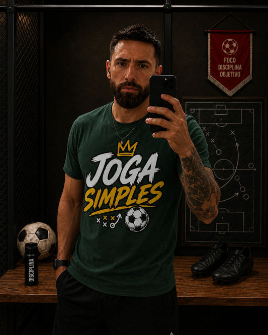 Camisa Futebol — Eusoubitenca ⭐ (verde militar)